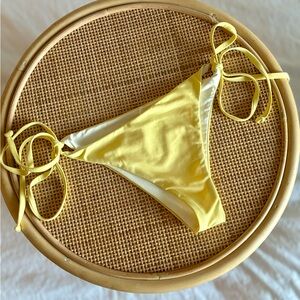 Yellow Bikini Bottom - Reversible